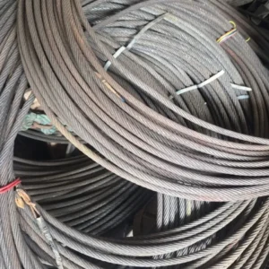 Cabo de aço usado